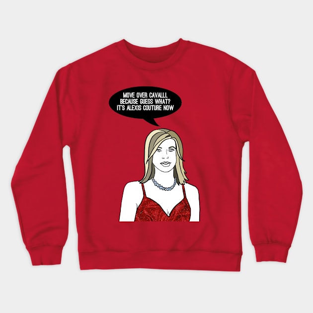 Alexis Couture Crewneck Sweatshirt by Katsillustration